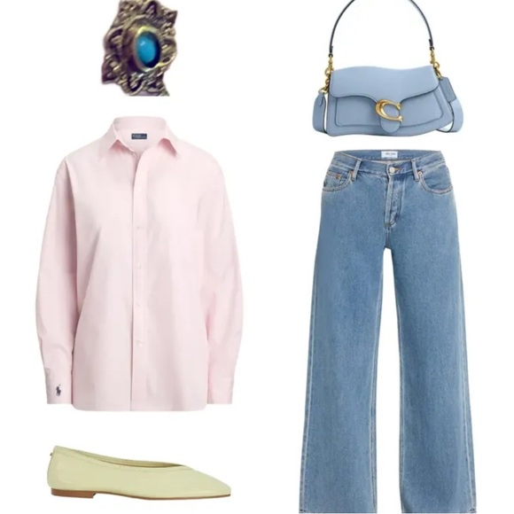 Elegant Gold and Blue Bracelet. Faux gold. Adjustable - Picture 8 of 9